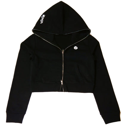 'CROPPED' ZIP-UP JACKET